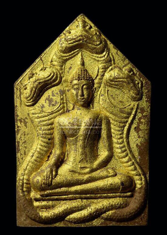 พระขุนแผนนาคเกี้ยว หลวงปู่ข้าวแห้ง (บายกริม) วัดตาปันศรัทธาธรรม จ.สุรินทร์